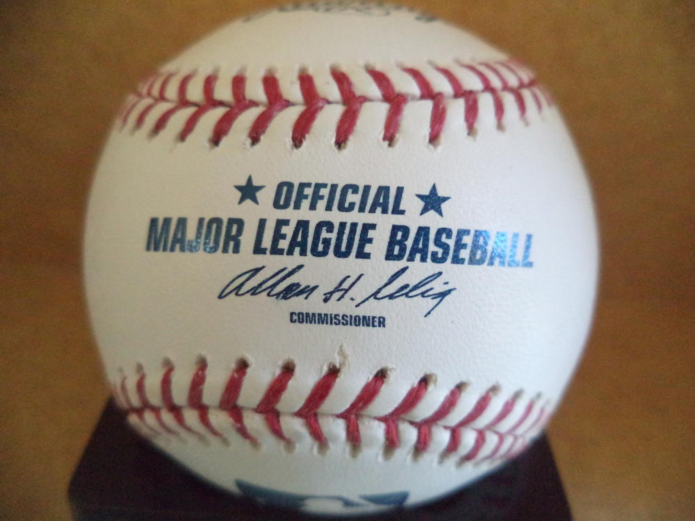 GABRIEL YNOA BALTIMORE ORIOLES SIGNED AUTOGRAPHED M.L. BASEBALL W/COA 