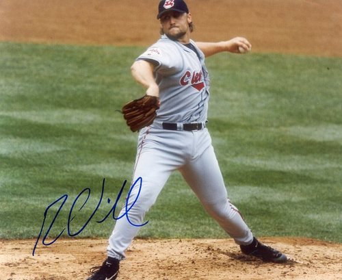RON VILLONE CLEVELAND INDIANS SIGNED 8X10 PHOTO W/COA