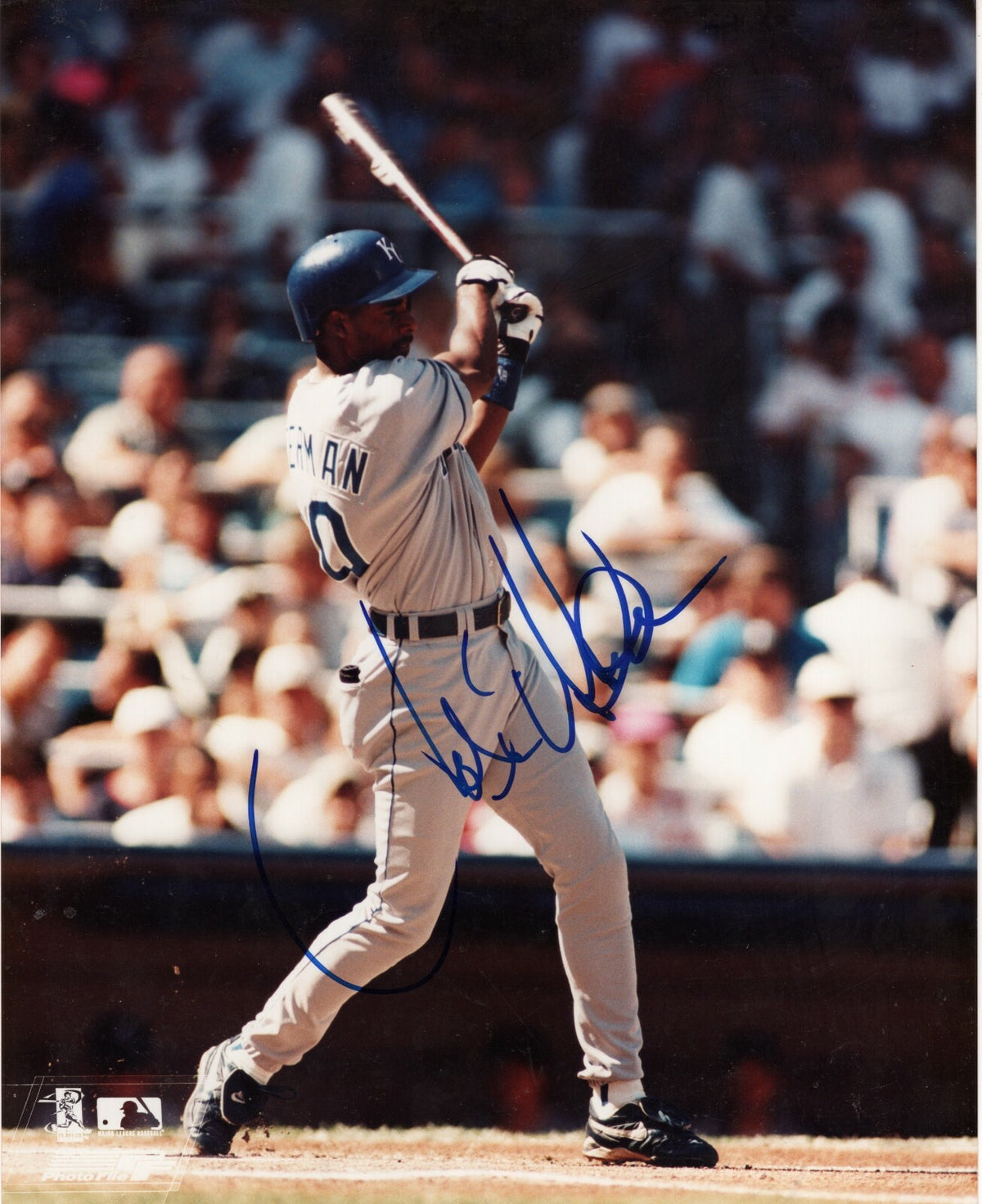 JOSE OFFERMAN KANSAS CITY ROYALS SIGNED 8X10 PHOTO COA