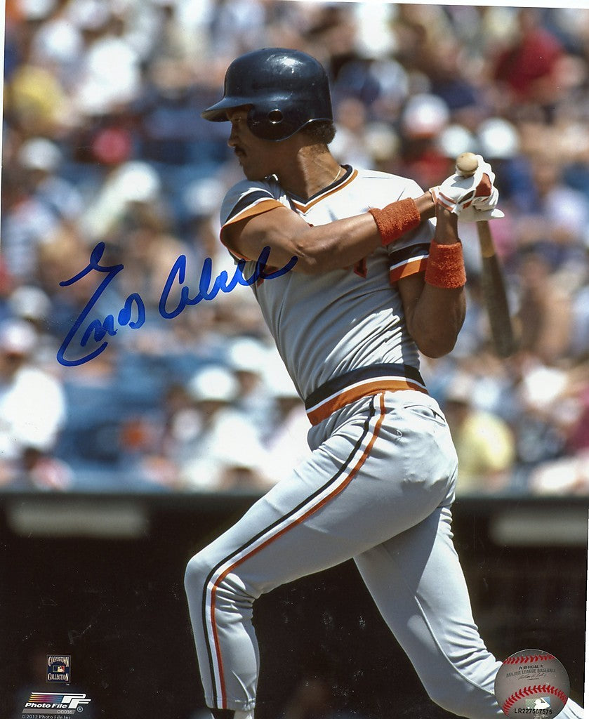 ENOS  CABELL   DETROIT  TIGERS   SIGNED 8X10  PHOTO