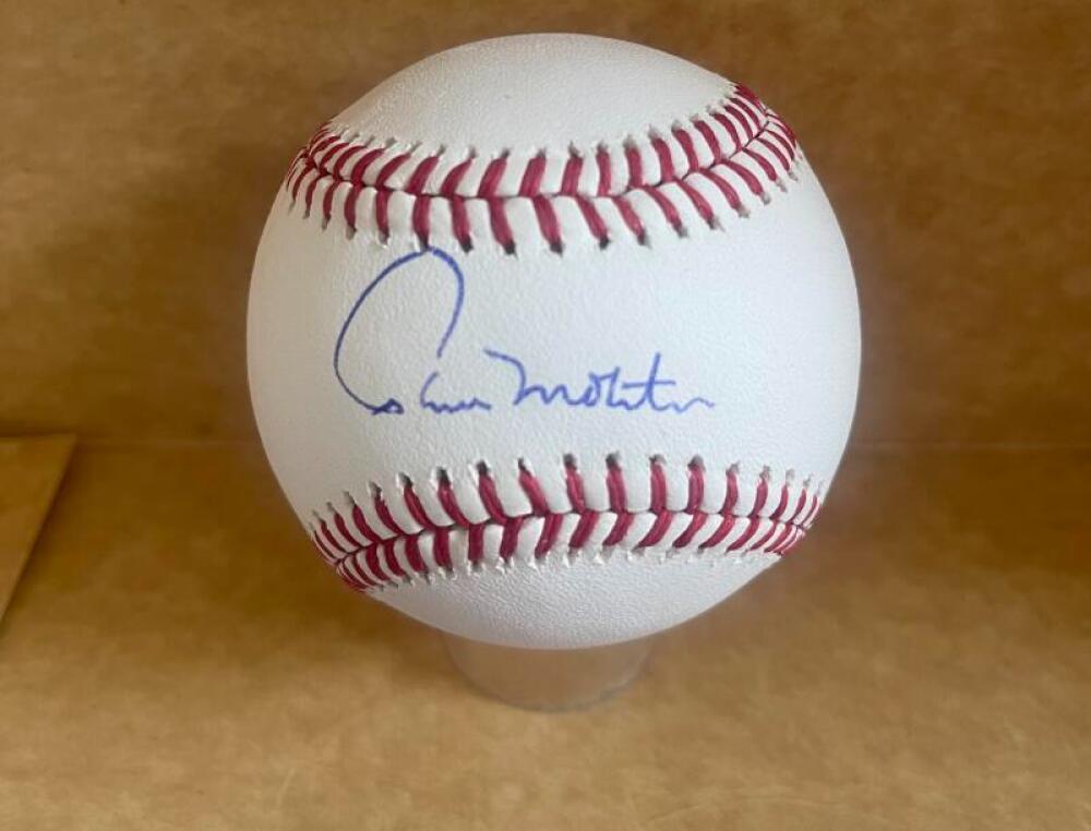 PAUL MOLITOR TWINS/BREWERS SIGNED AUTO M.L. BASEBALL BECKETT AUTH