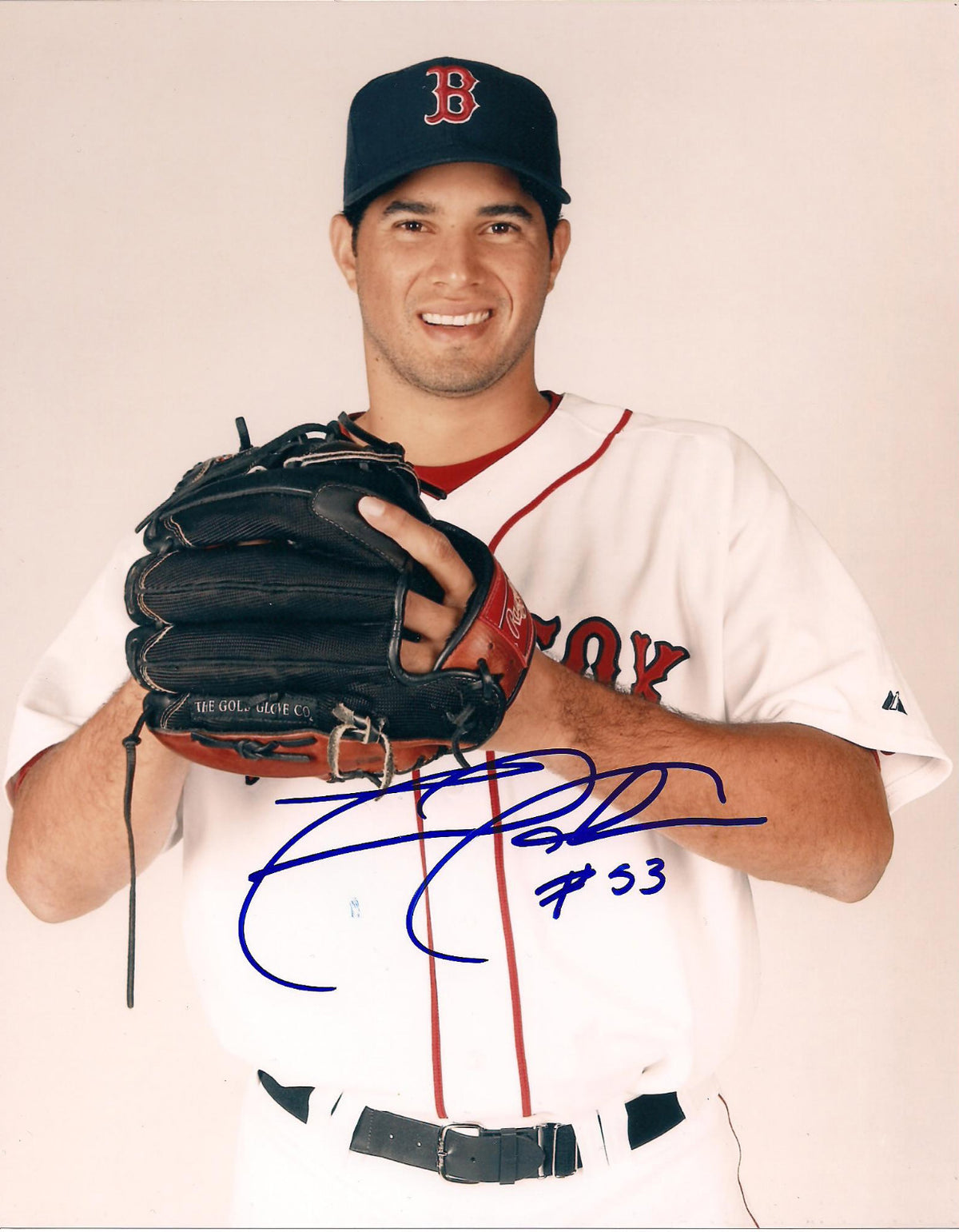 FERNANDO CABRERA BOSTON RED SOX SIGNED AUTOGRAPHED 8X10 PHOTO W/COA