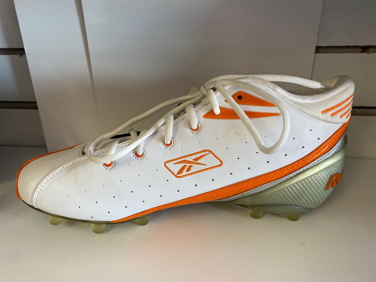 REEBOK NFL MIAMI DOLPHINS TEAM COLORS ADULT SIZE CLEAT (GREAT FOR AUTOGRAPHS)