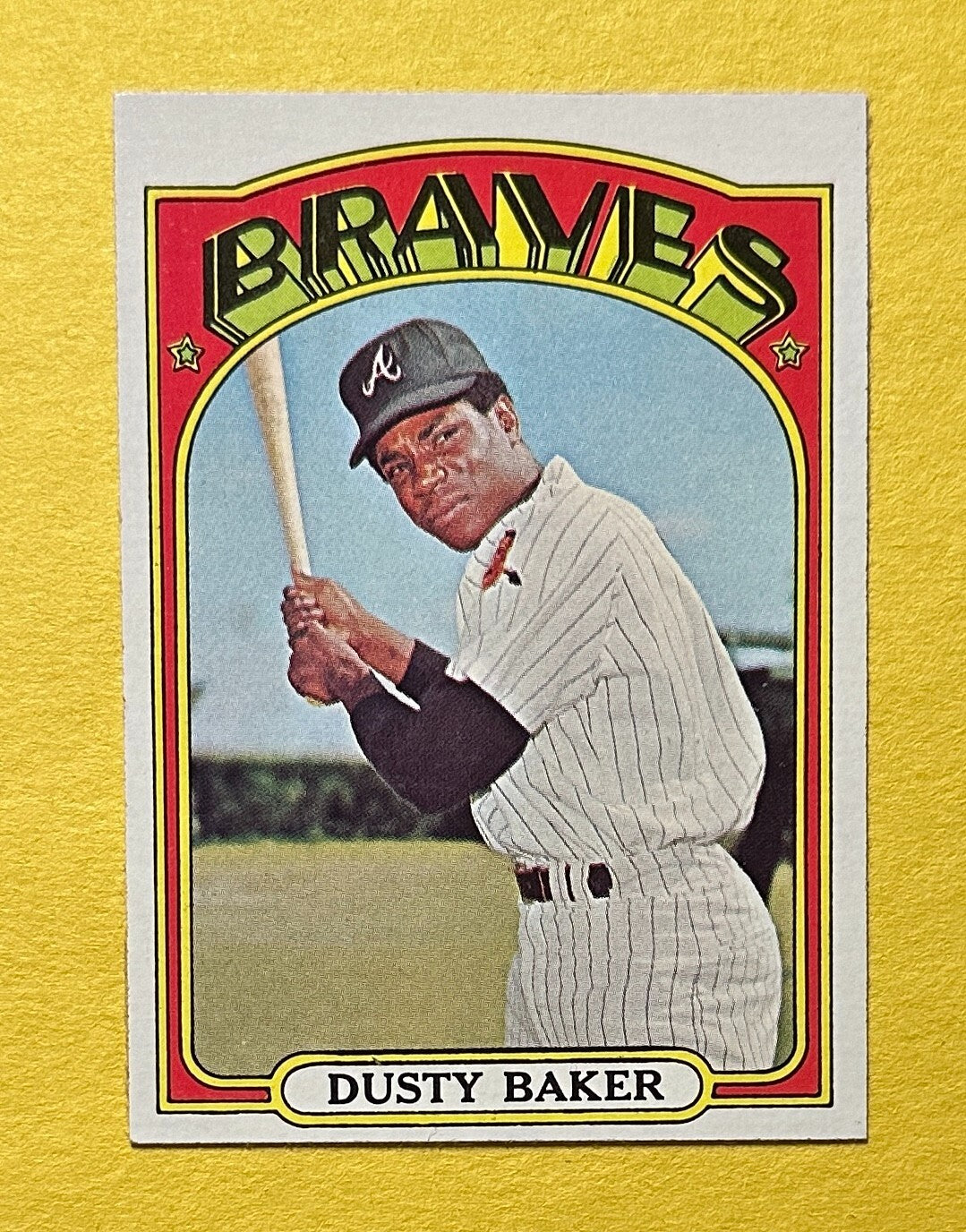 1972 TOPPS DUSTY BAKER #764 BRAVES