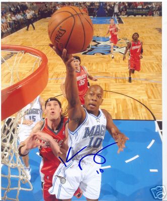 KEITH BOGANS ORLANDO MAGIC SIGNED 8X10 PHOTO W/COA