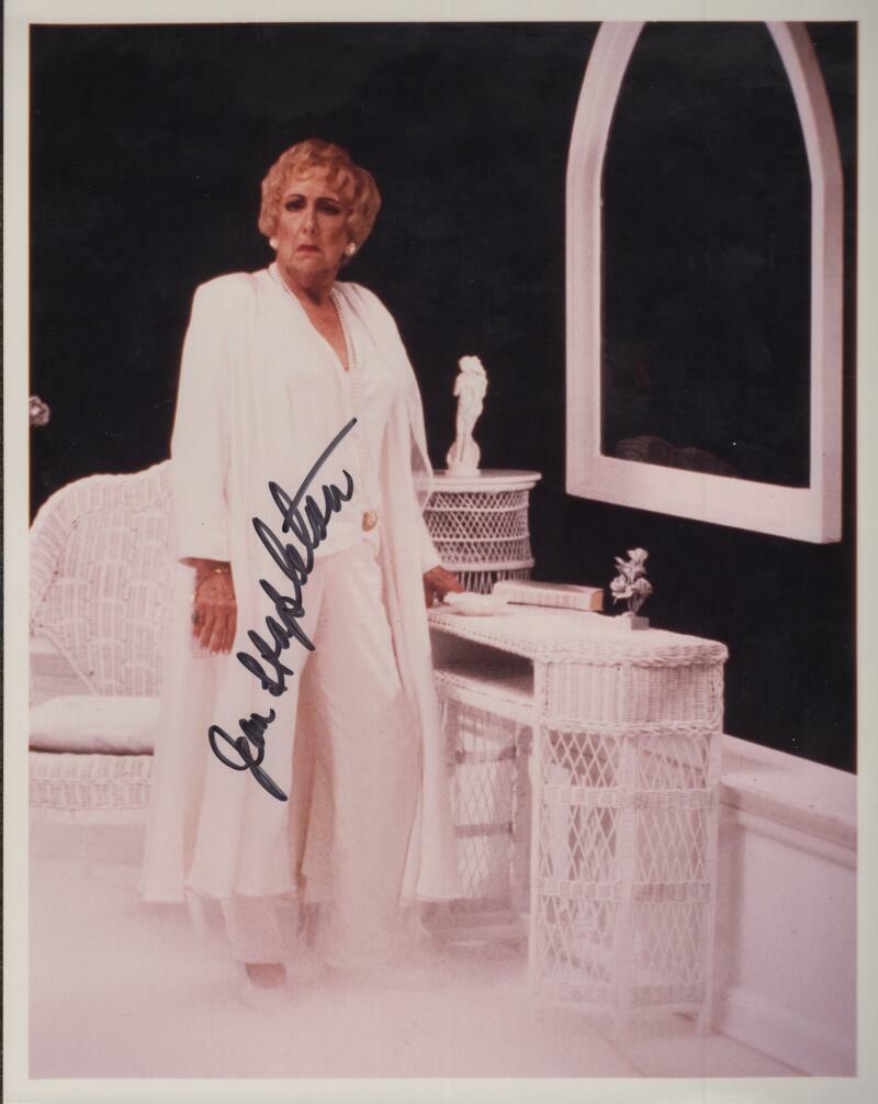 JEAN STAPLETON "ELEANOR" EDITH  SIGNED AUTOGRAPHED 8X10 PHOTO W/ COA PROOF