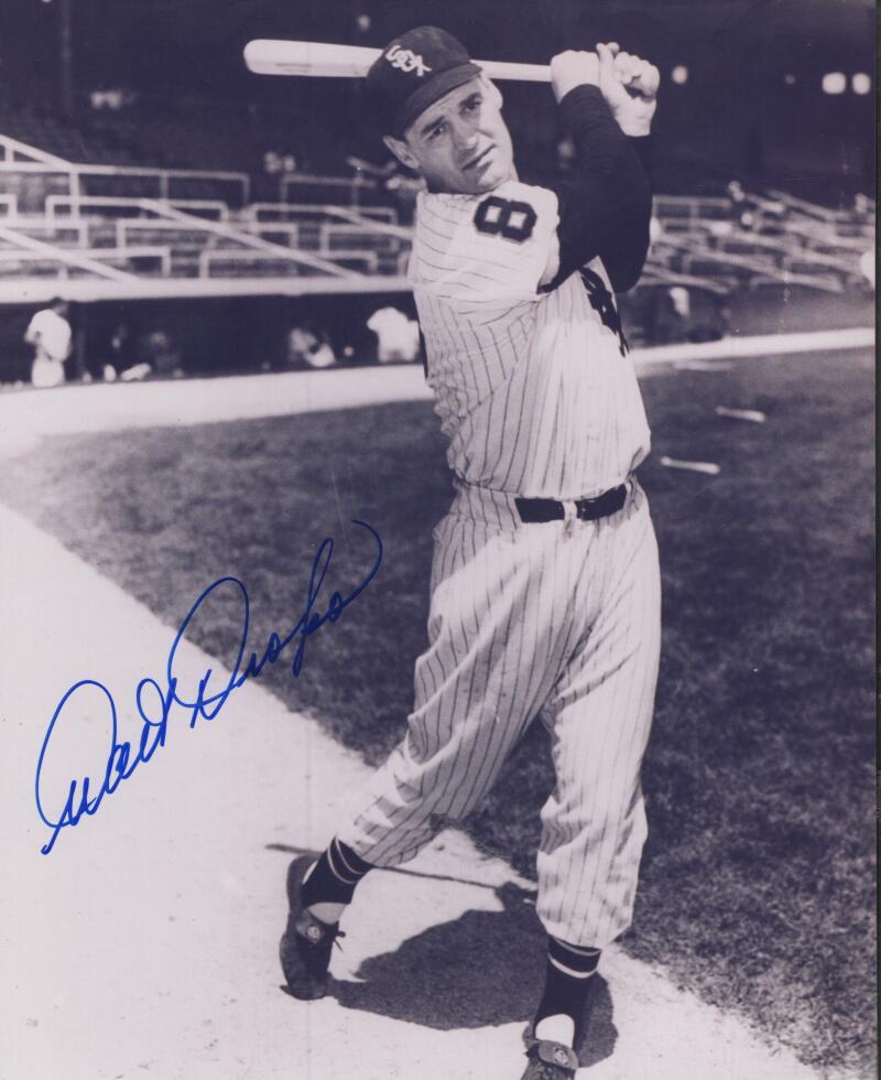WALT DROPO  CHICAGO  WHITE SOX SIGNED AUTOGRAPHED 8X10 PHOTO W/ COA