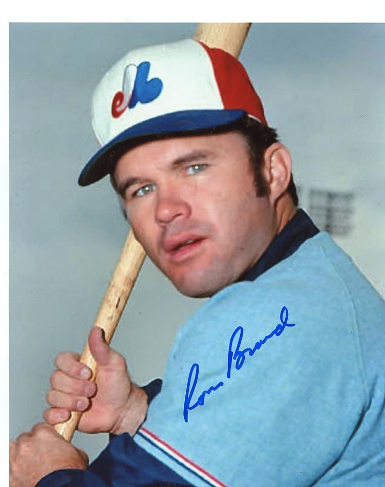 RON BRAND   MONTREAL EXPOS   SIGNED AUTOGRAPHED 8X10 PHOTO  W/ COA 