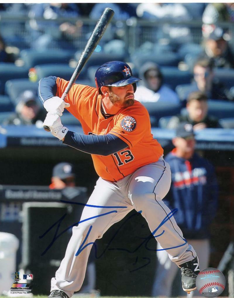 TYLER WHITE HOUSTON ASTROS SIGNED AUTOGRAPHED 8X10 W/COA