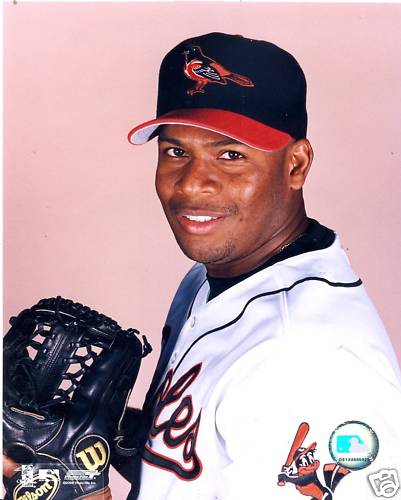 JORGE JULIO BALTIMORE ORIOLES UNSIGNED 8X10 PHOTO