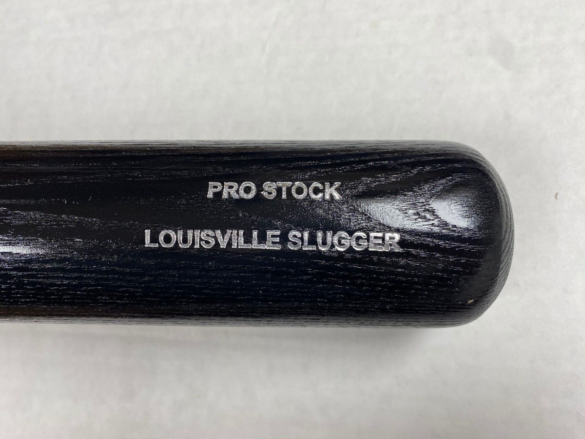 PAUL O'NEIL NEW YORK YANKEES SIGNED AUTOGRAPH AUTO BLACK LV SLUGGER PRO BAT JSA