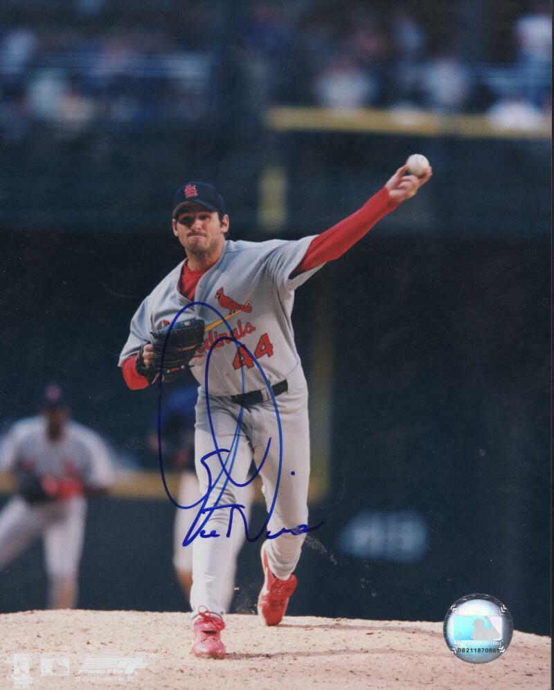 STEVE KLINE ST. LOUIS CARDINALS  SIGNED AUTOGRAPHED 8X10 PHOTO W/ COA