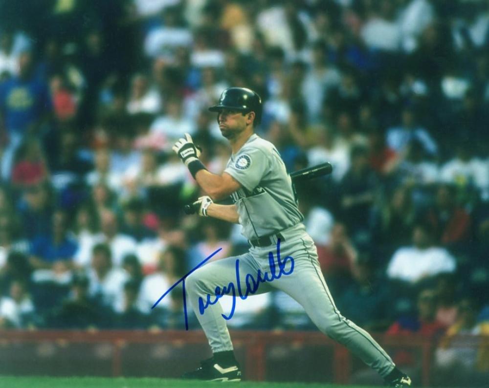 TOREY LOVULLO SEATTLE MARINERS SIGNED AUTOGRAPHED 8X10 PHOTO W/COA