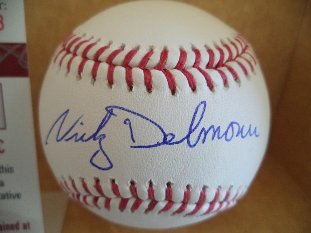 NICKY DELMONICO CHICAGO WHITE SOX SIGNED AUTOGRAPH ML BASEBALL JSA WP970483