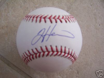 TIM HUDSON ATLANTA BRAVES SIGNED OFFICIAL ML BALL