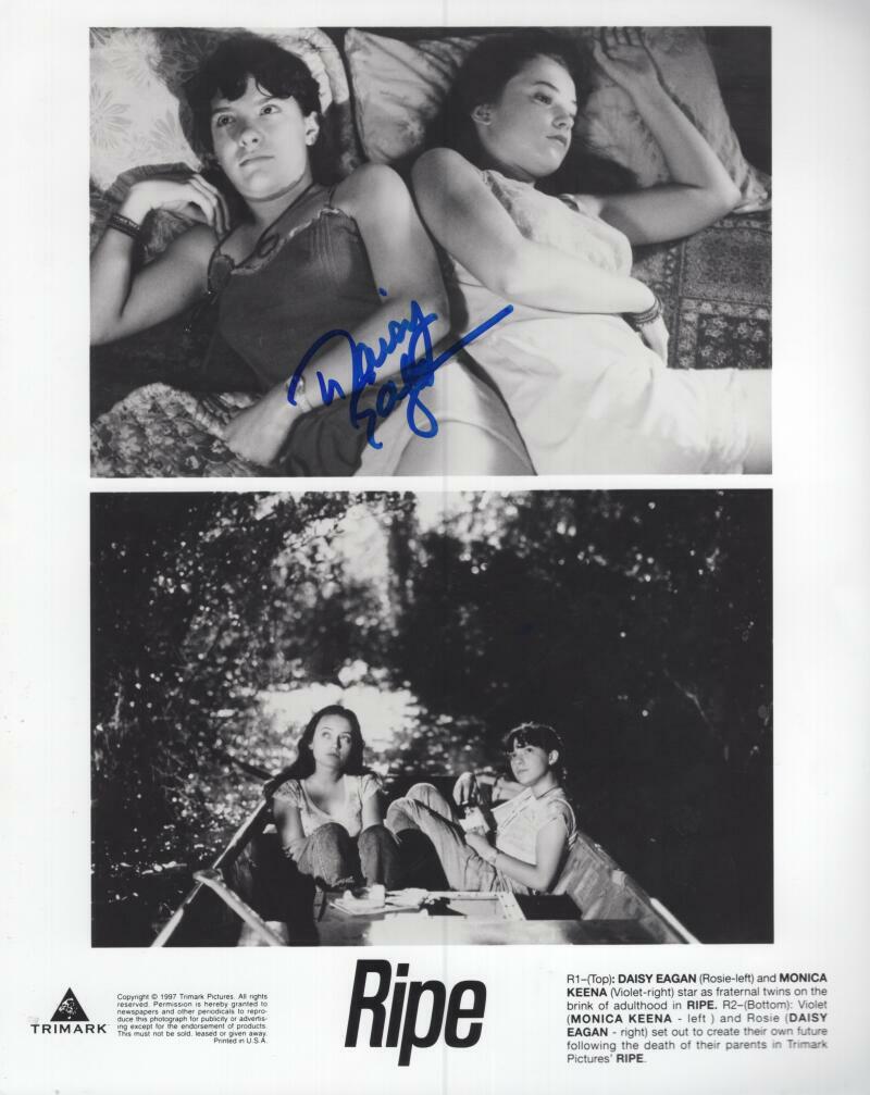 DAISY  EAGAN "RIPE" SIGNED AUTOGRAPHED 8X10 PHOTO W/ COA