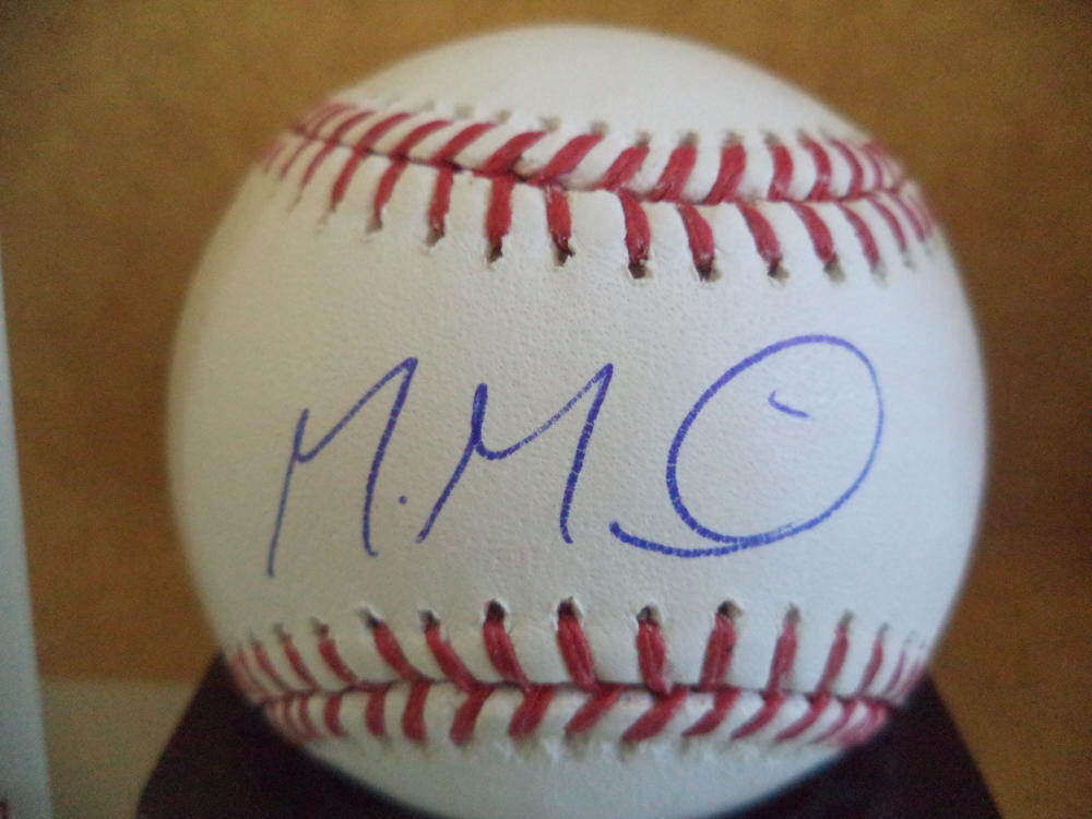 MANUEL MARGOT SAN DIEGO PADRES SIGNED AUTO ML BASEBALL JSA WP462439