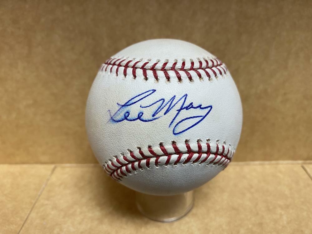LEE MAY REDS/ASTROS/ORIOLES SIGNED AUTOGRAPHED M.L. BASEBALL W/ COA