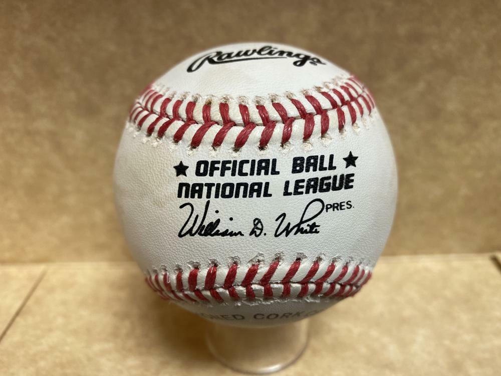 JEFF CONINE METS/MARLINS/REDS SIGNED AUTOGRAPHED N.L. BASEBALL W/ COA