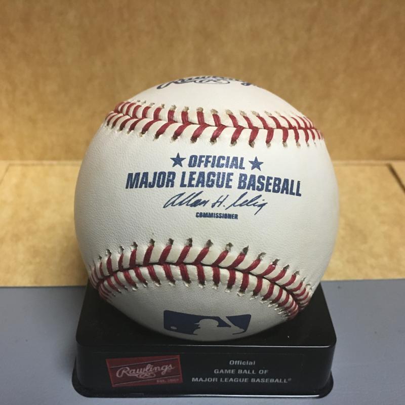 MIKE HAMPTON ASTROS/METS/ROCKIES M.L. SIGNED BASEBALL W/COA