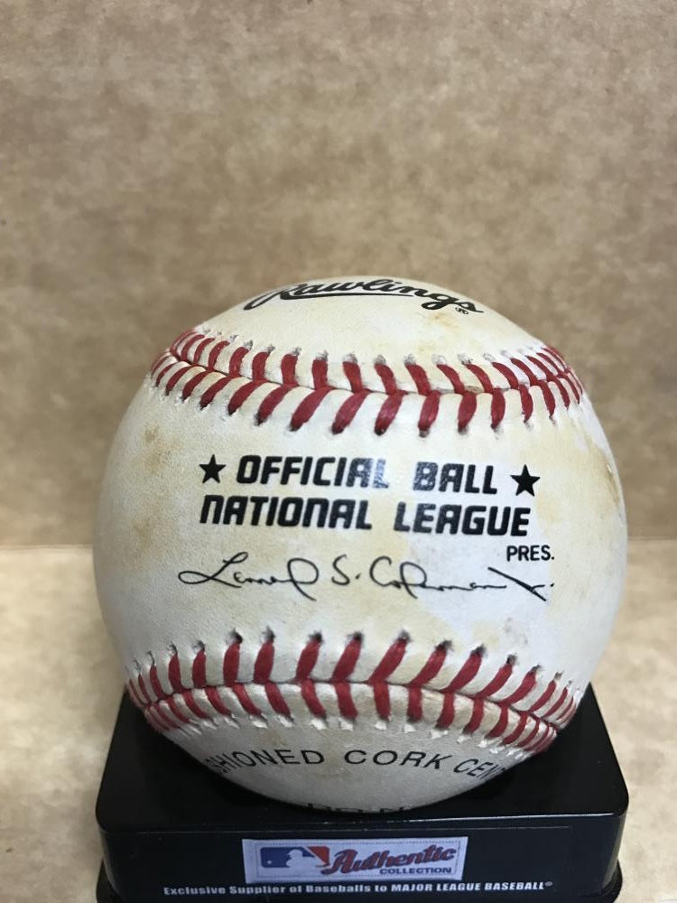 TOM NIETO CARDINALS/EXPOS/PHILLIES   SIGNED AUTOGRAPHED  N.L. BASEBALL W/COA