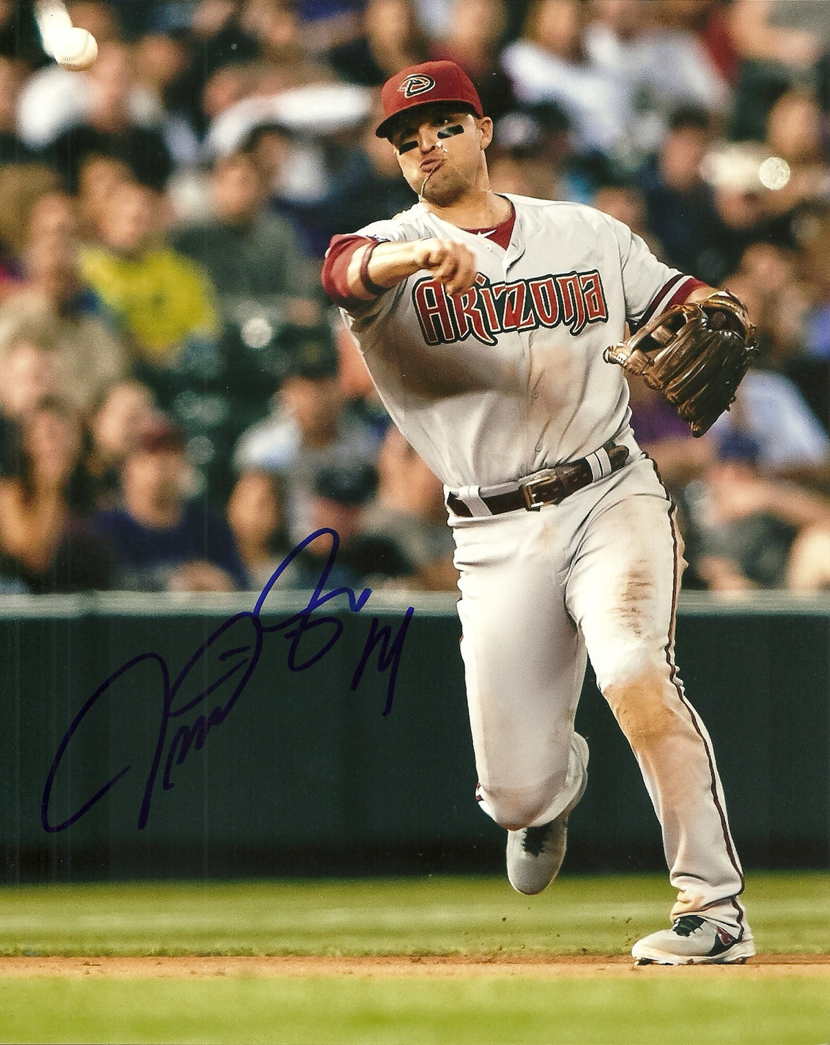 MARTIN PRADO ARIZONA DIAMONDBACKS SIGNED AUTOGRAPHED 8x10 PHOTO W/COA