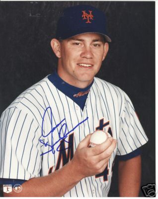 JASON ISRINGHAUSENNEW YORK METS SIGNED 8X10 PHOTO W/COA