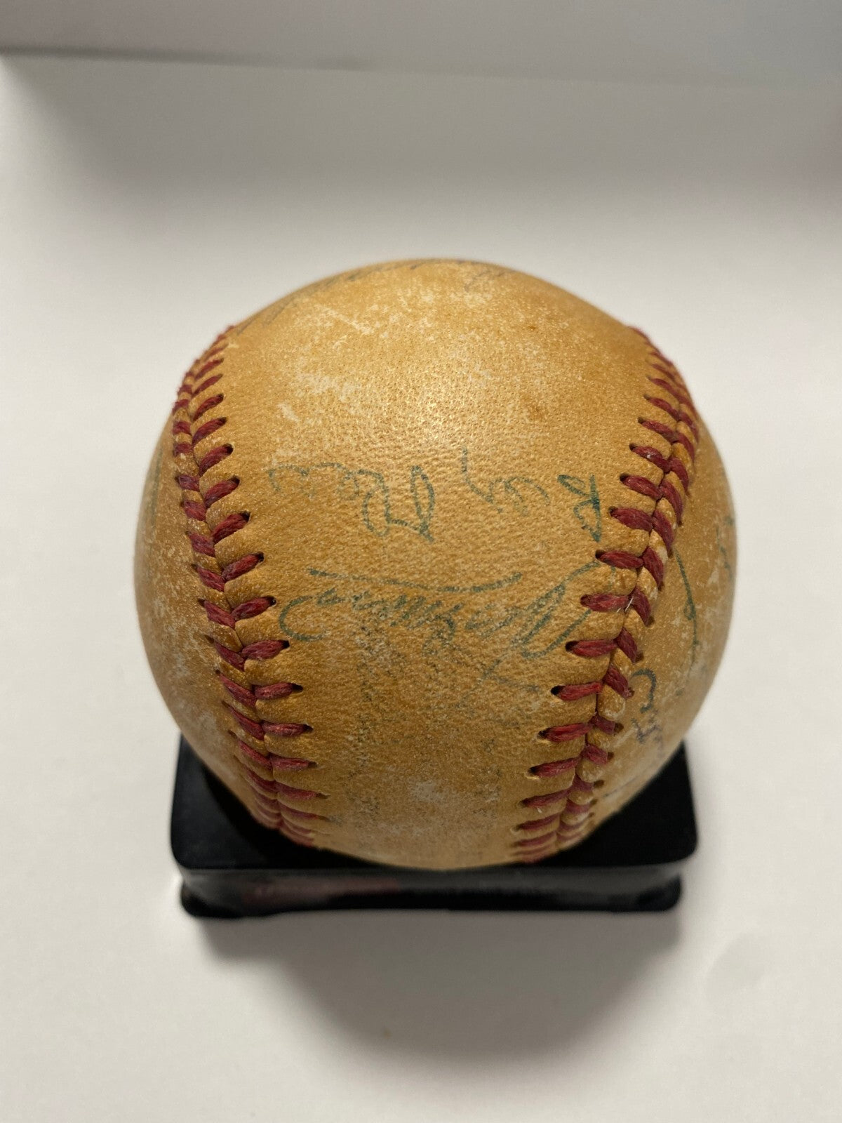 1954 BALTIMORE ORIOLES 1ST YEAR TEAM SIGNED AUTOGRAPHED BASEBALL BECKETT LOA