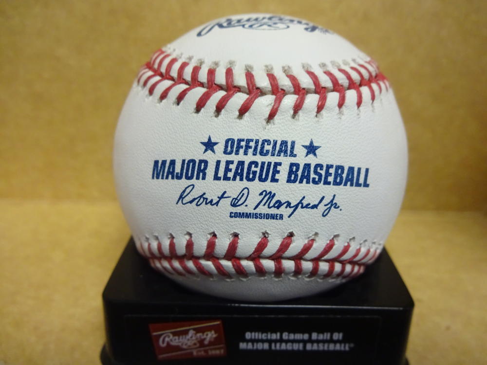 GARRETT WHITLEY TAMPA BAY RAYS SIGNED M.L. BASEBALL W/COA