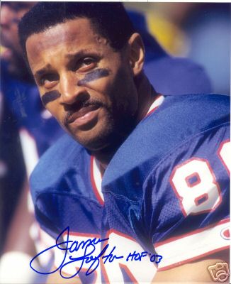 JAMES  LOFTON  BUFFALO  BILLS   SIGNED 8X10