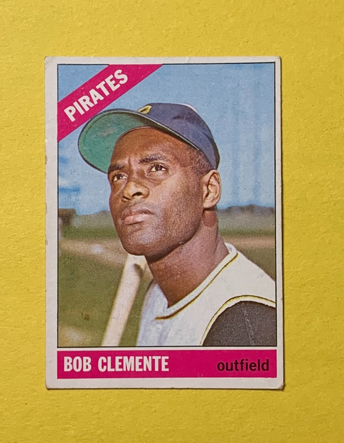 1966 TOPPS BOB "ROBERTO" CLEMENTE #300 PIRATES HOF