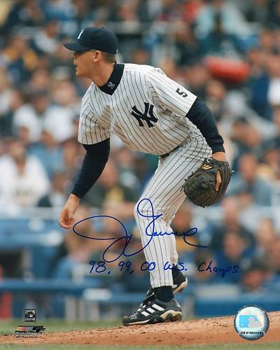 JAY  TESSMAR  98,99,00  WS  CHAMPS   YANKEES SIGNED