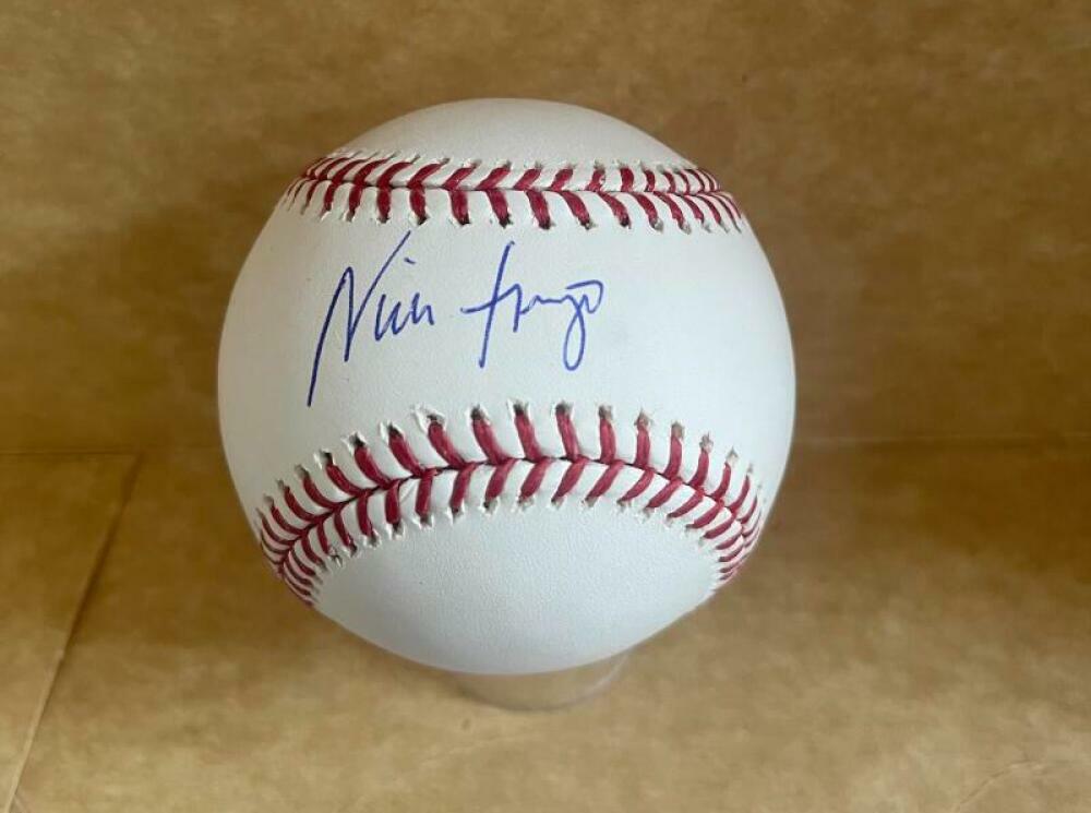NICK GONZALES PITTSBURGH PIRATES SIGNED AUTOGRAPHED M.L. BASEBALL JSA WIT269330