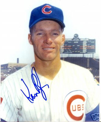 KEN RUDOLPH CHICAGO CUBS SIGNED 8X10 PHOTO W/COA