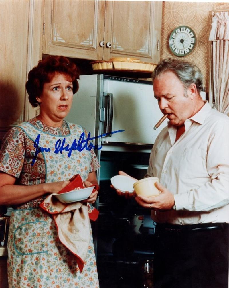 JEAN STAPLETON EDITH DECEASED SIGNED AUTOGRAPHED 8X10 PHOTO W/COA 