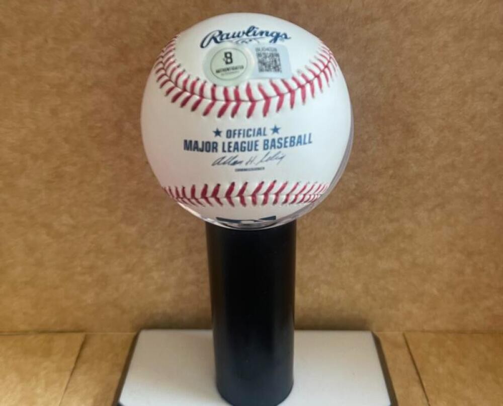 JON RAUCH METS/TWINS/EXPOS SIGNED AUTOGRAPHED M.L. BASEBALL BECKETT AUTH