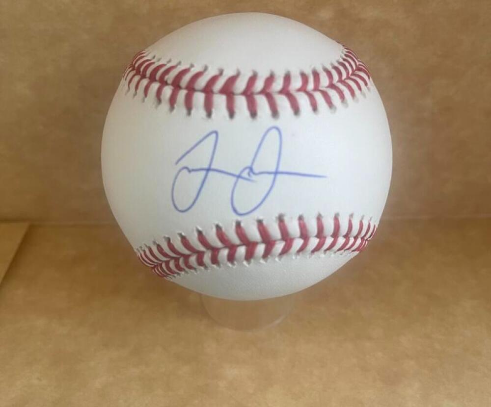 TERMARR JOHNSON PIRATES SIGNED AUTOGRAPHED M.L. BASEBALL BECKETT AUTHENTICATED