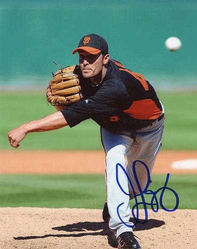 JAVIER  LOPEZ      SAN  FRANCISCO  GIANTS   SIGNED 8X10