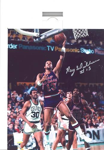 RAY  WILLIAMS  NEW JERSEY  NETS   SIGNED 8X10