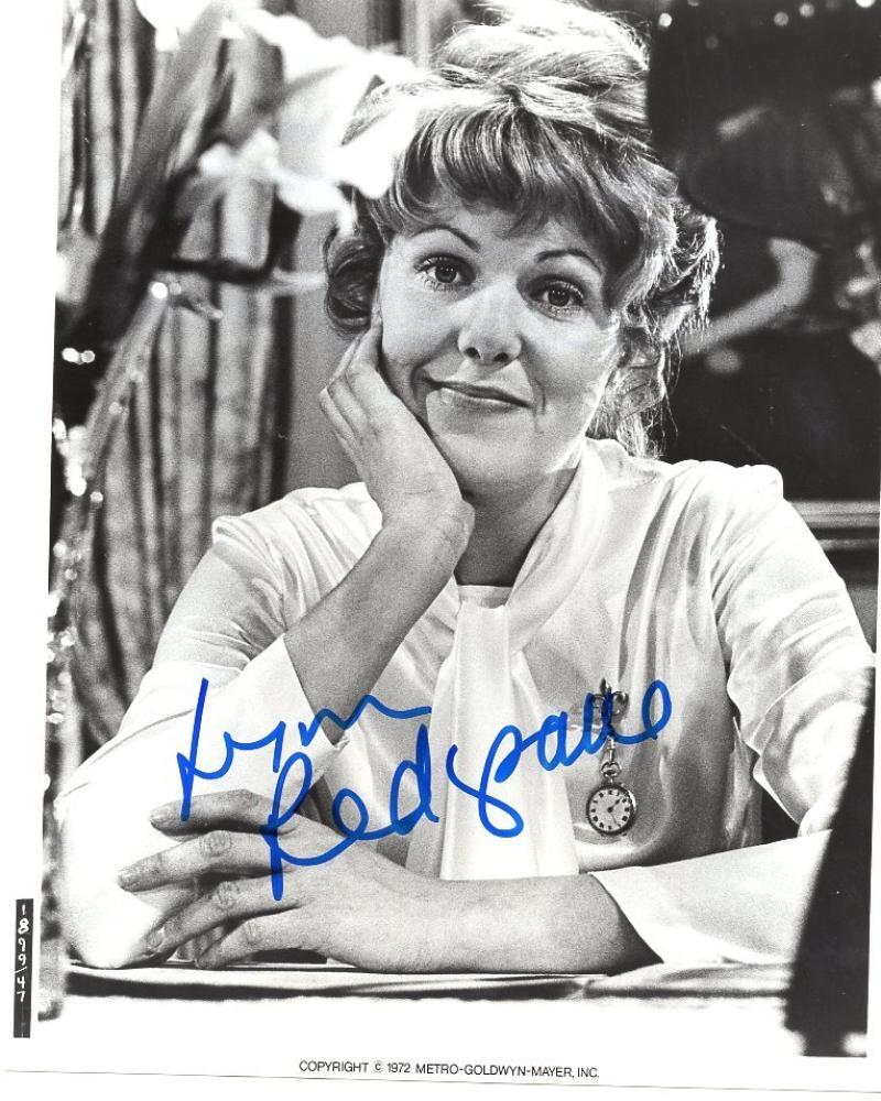 LYNN REDGRAVE 1972 PROMO FACING UP TO TROUBLE DECEASED  SIGNED 8X10 PHOTO W/ COA