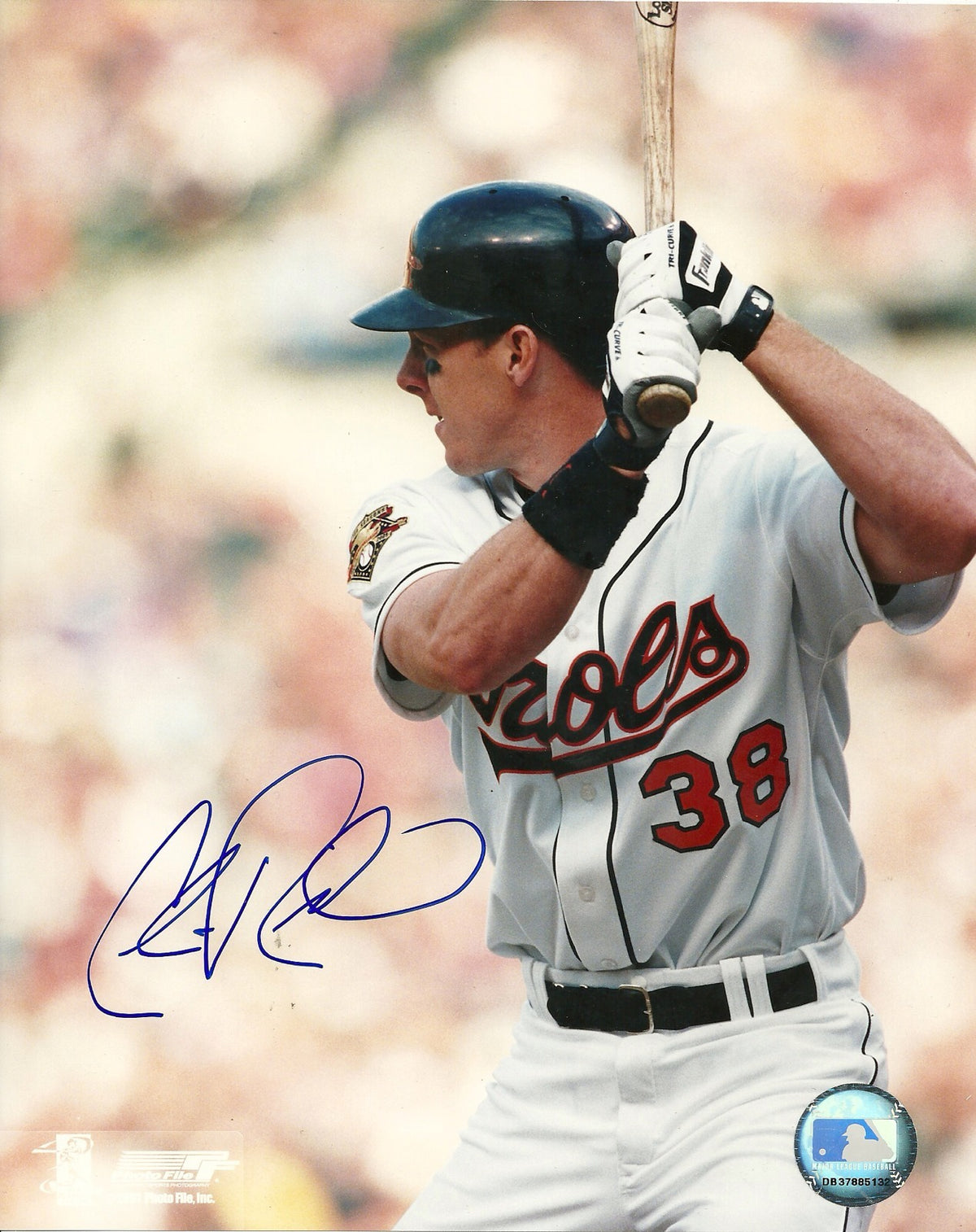 CHRIS RICHARD BALTIMORE ORIOLES SIGNED AUTOGRAPHED 8X10 PHOTO W/COA