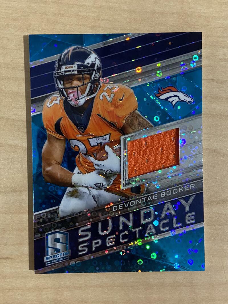 2018 SPECTRA DEVONTAE BOOKER DENVER BRONCOS #3 96/99