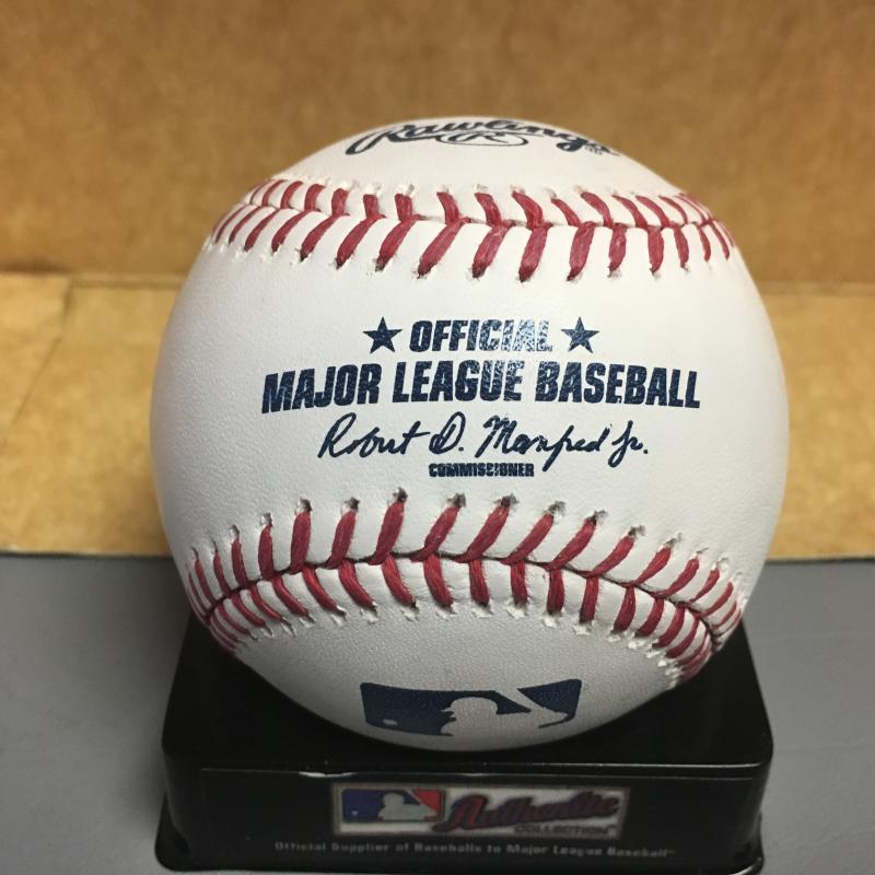 CARLOS TOCCI PHILADELPHIA PHILLIES M.L. SIGNED BASEBALL W/COA