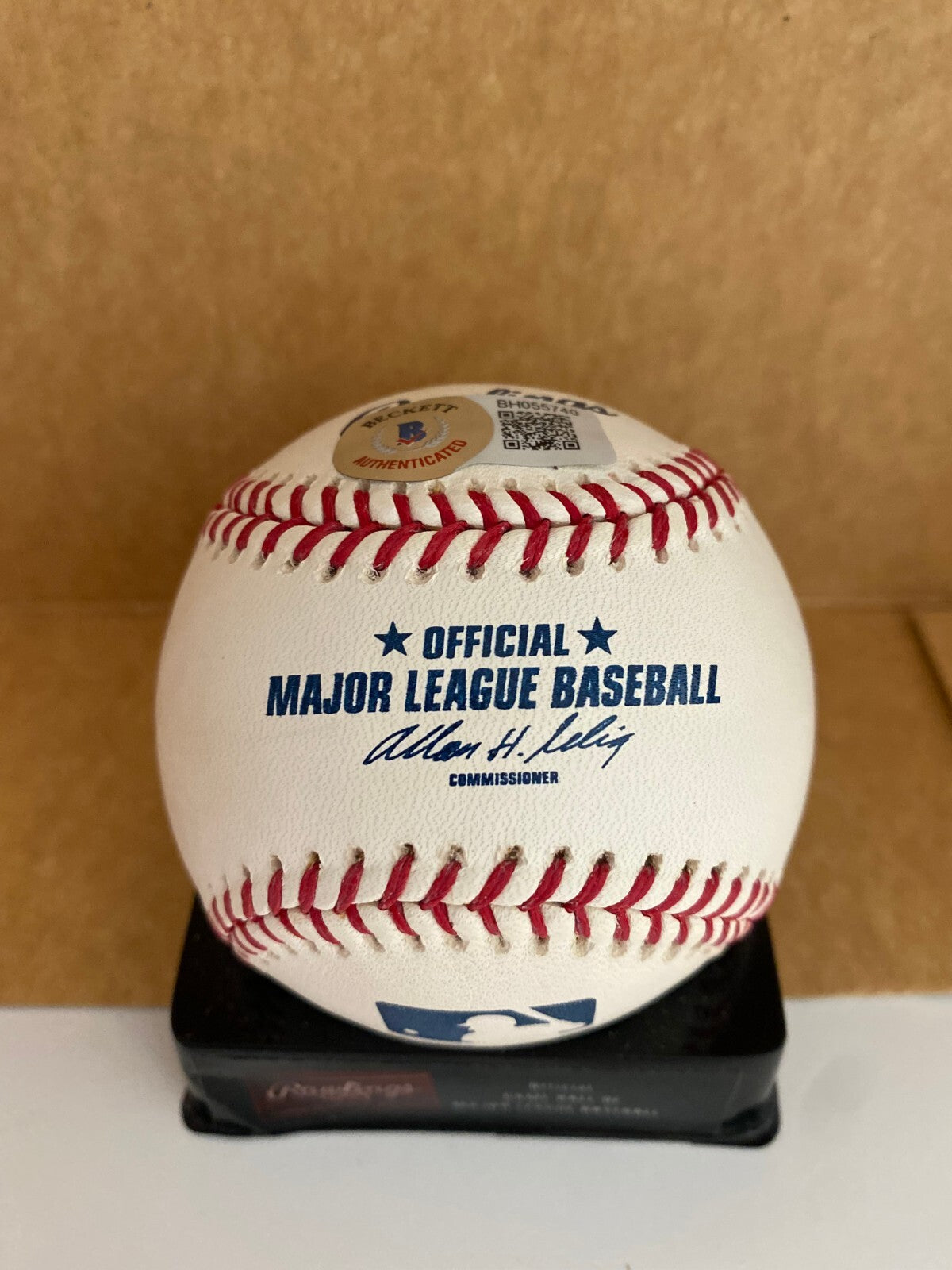 J.J. PUTZ METS WHITE SOX SIGNED AUTOGRAPHED M.L BASEBALL BAS BECKETT