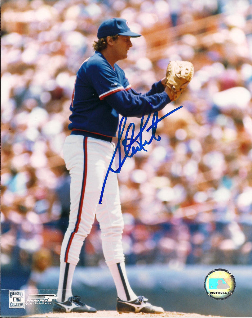 STEVE TROUT CHICAGO CUBS SIGNED 8X10 PHOTO W/COA