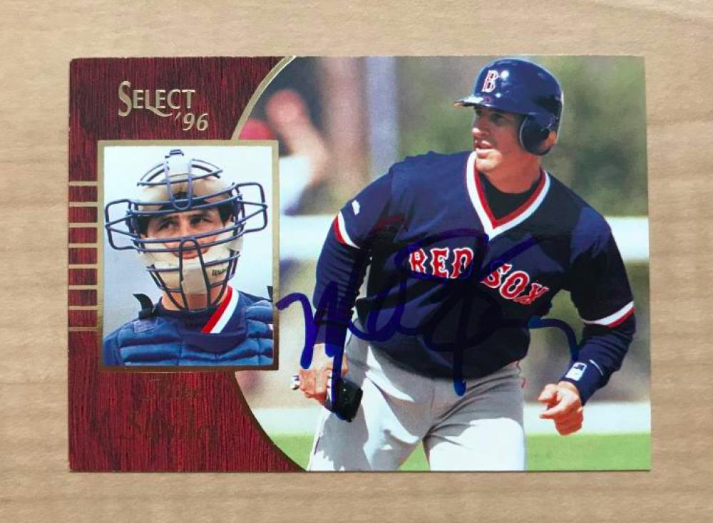 MIKE STANLEY TEXAS RANGERS SIGNED AUTOGRAPHED 1996 SELECT CARD #137 W/COA 