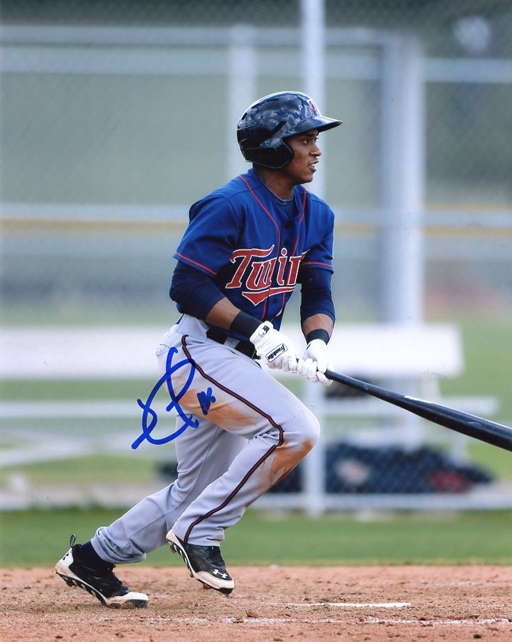 JORGE  POLANCO   MINNESOTA  TWINS    SIGNED AUTOGRAPHED 8X10  PHOTO