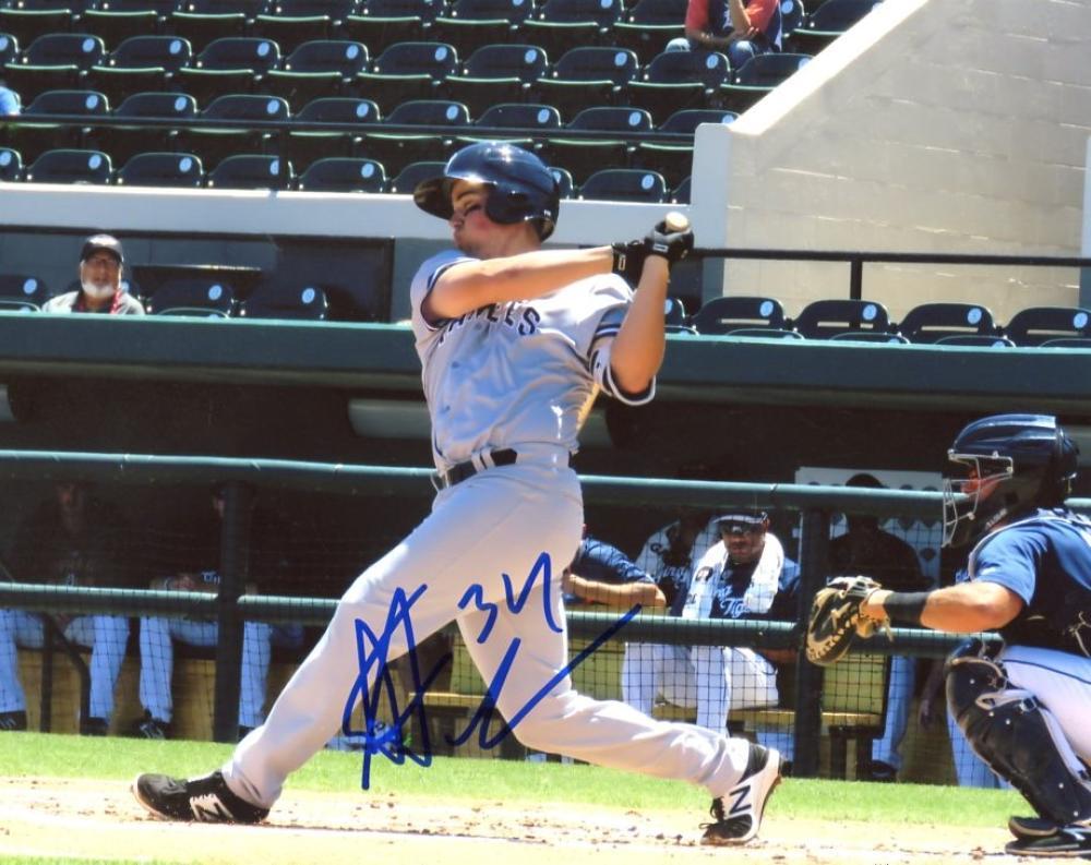 MANDY ALVAREZ NEW YORK YANKEES SIGNED AUTOGRAPHED 8X10 PHOTO W/COA