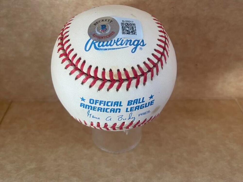 BROOKS ROBINSON ORIOLES HOF 83 SIGNED AUTOGRAPHED A.L. BASEBALL JSA AUTH