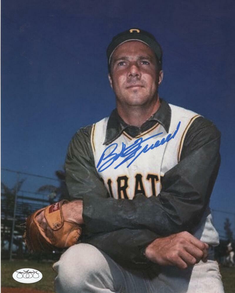 BOB FRIEND PITTSBURGH PIRATES SIGNED 8X10 PHOTO JSA SOA